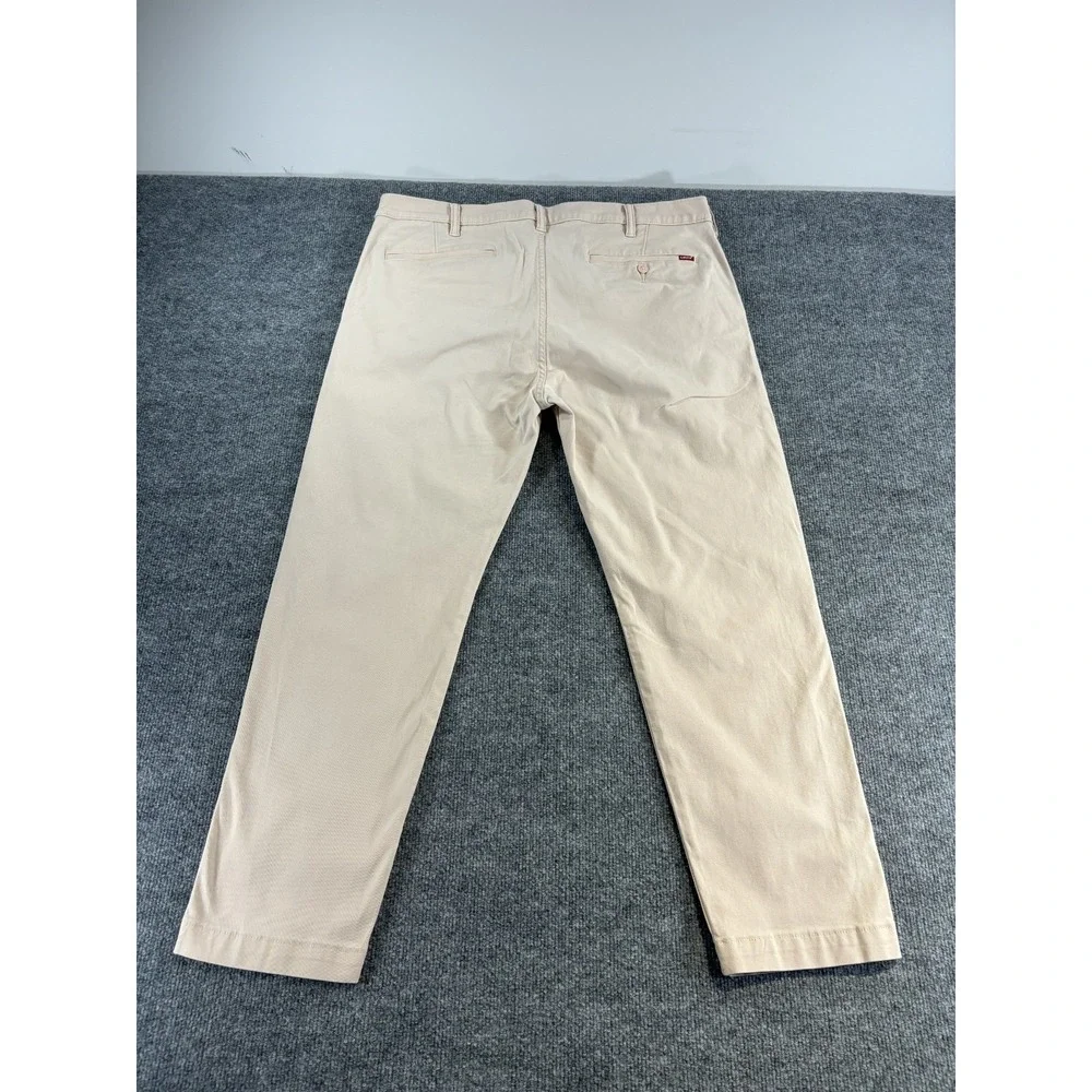 Levi's XX Chino Standard Taper Men's Pants 38x30 Pink  Khaki Stretch Casual Twil